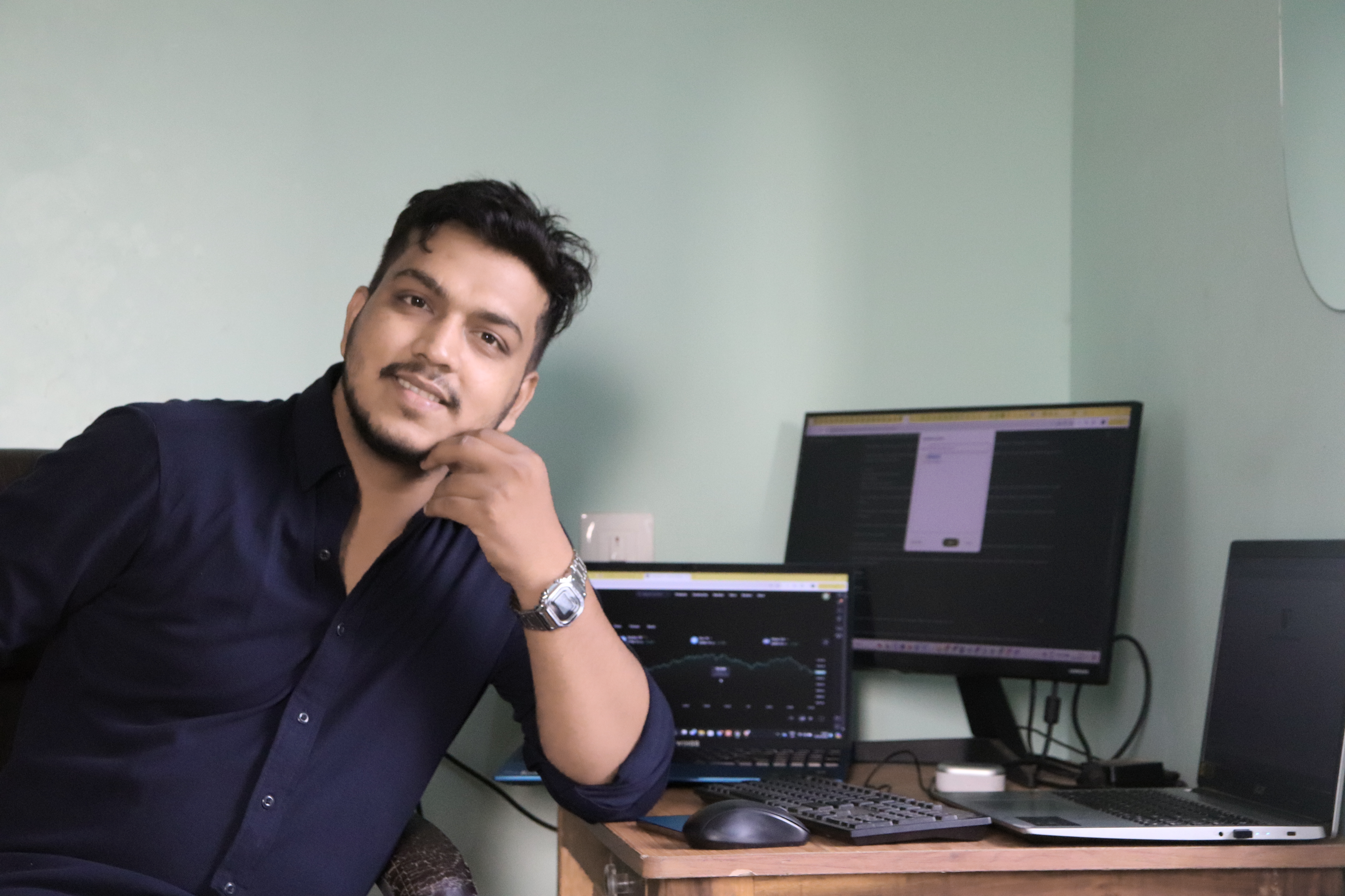 Jayadev Rana Pine script developer india